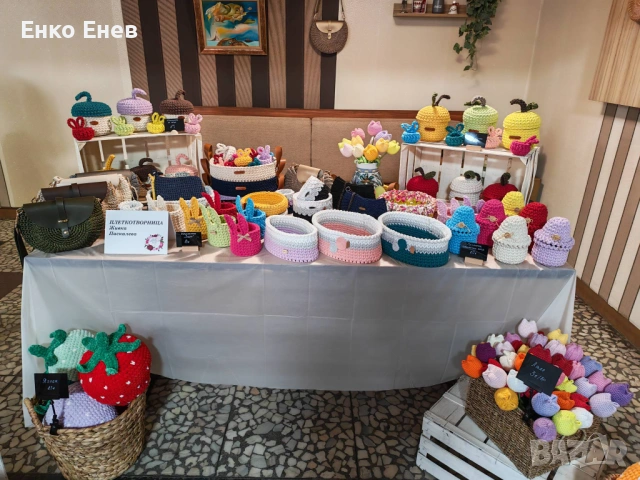 Изработка на ръчно плетени изделия