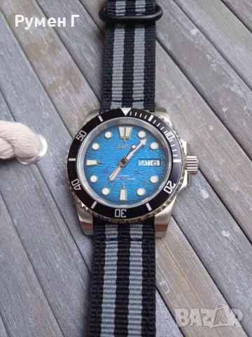 Seiko automatic 4R36 Save the ocean mod дайвър, бартер, снимка 7 - Мъжки - 47144439