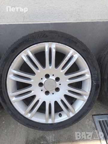 Джанти с гуми Мерцедес 18, снимка 2 - Гуми и джанти - 50585387