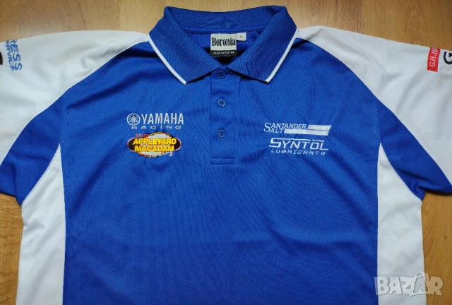 Yamaha Racing - мъжка поло блуза Ямаха, снимка 2 - Тениски - 53935157
