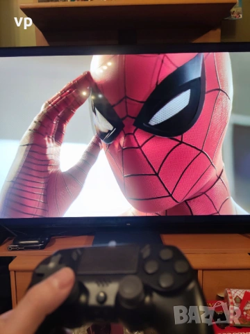 Хакнат Sony PlayStation 4 Slim SPIDERMAN Edition Плейстейшън PS4 с НОВ ХАК VUE и с МНОГО ИГРИ