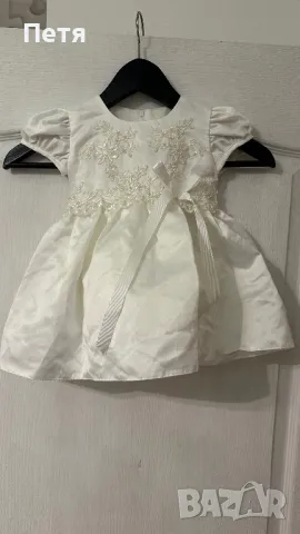 Бебешка шаферска рокля, снимка 1
