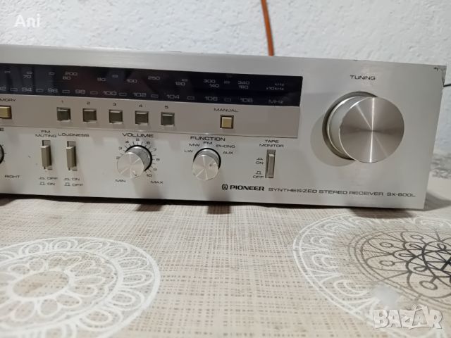  Усилвател - Pioneer SX-600L, снимка 3 - Аудиосистеми - 46167232