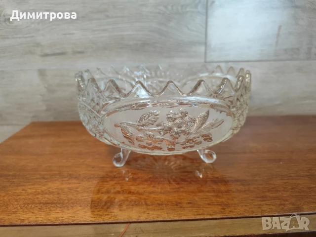 Кристални купи,чинии,ваза,чаши, снимка 10 - Сервизи - 50989116