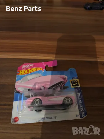 Hot Wheels 1956 Corvette Barbie , снимка 1