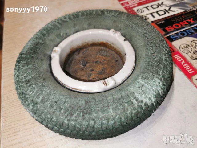 стар пепелник-гума 1904260807LCHERY1, снимка 6 - Антикварни и старинни предмети - 54241742