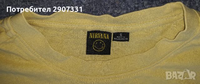 Тениска групи Nirvana, снимка 3 - Тениски - 46449709