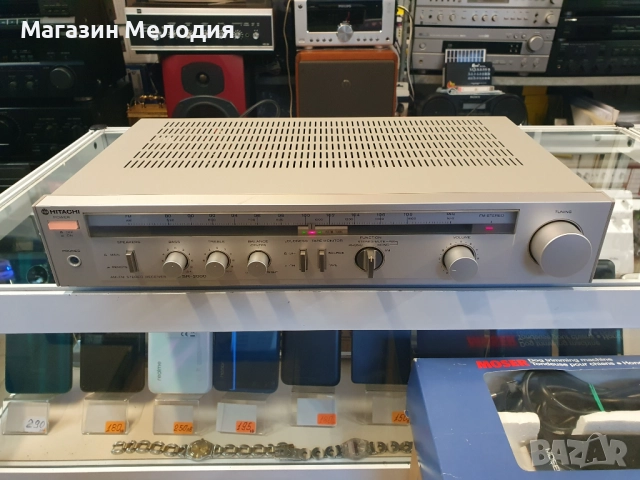 Ресийвър Hitachi SR-2000 В отлично техническо и визуално състояние., снимка 2 - Ресийвъри, усилватели, смесителни пултове - 34116940