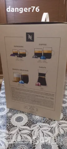 Продавам кафе машина Nespresso Vertuo DELONGHI, снимка 4 - Кафемашини - 49216884