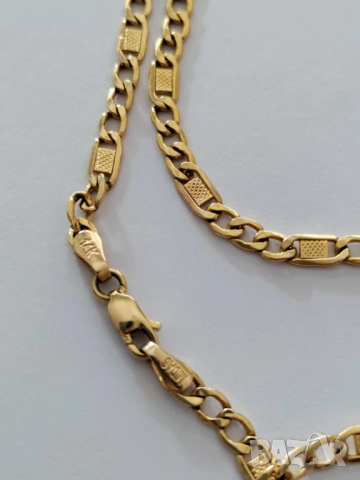 Златен синджир 51649, снимка 3 - Колиета, медальони, синджири - 51858184