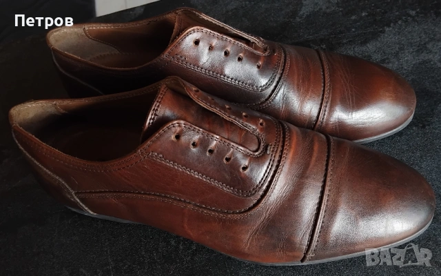 Мъжки, кожени обувки ZARA - 42