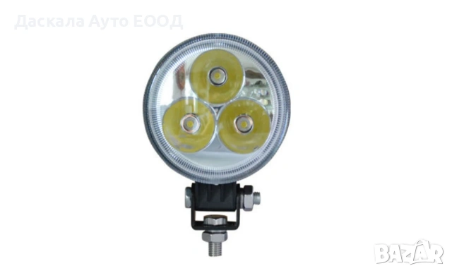 1бр. ЛЕД LED BAR ЛЕД лампа, прожектор с 3 диода 12-24V, 9W