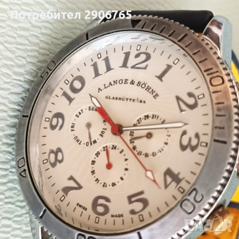 A.LANGE & SONE glashutte 1/sa автоматик хронограф работ