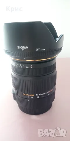 Sigma 17-50mm F2.8 EX DC OS HSM за Canon, снимка 6 - Обективи и филтри - 47811616