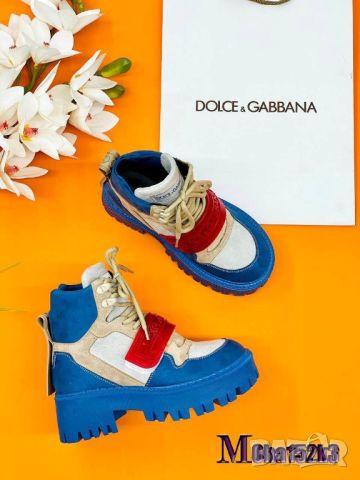 дамски боти Dolce&Gabbana , снимка 1 - Макари - 46787515