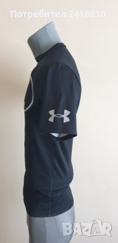 Under Armour Batman Compression Mens Size M ОРИГИНАЛ! Мъжкa Тениска!, снимка 6 - Тениски - 46586419