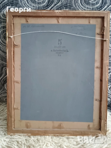 Картина масло-69, снимка 8 - Антикварни и старинни предмети - 53768596