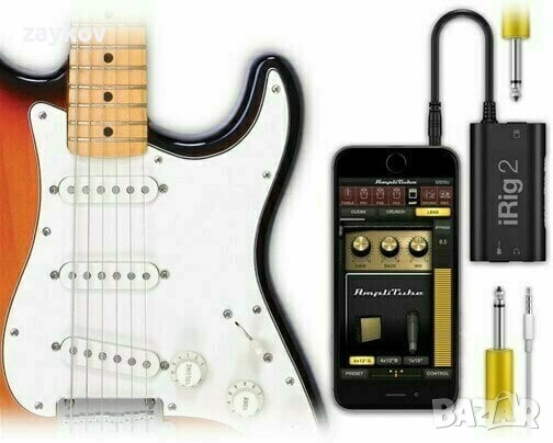 IK Multimedia iRig 2 Слушалки за китарен усилвател, снимка 2 - Друга електроника - 52510777