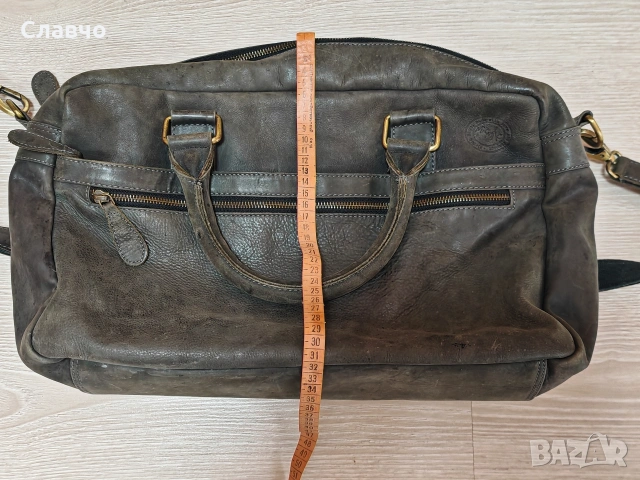 Кожена пътна чанта Micmacbags, снимка 8 - Чанти - 53393631