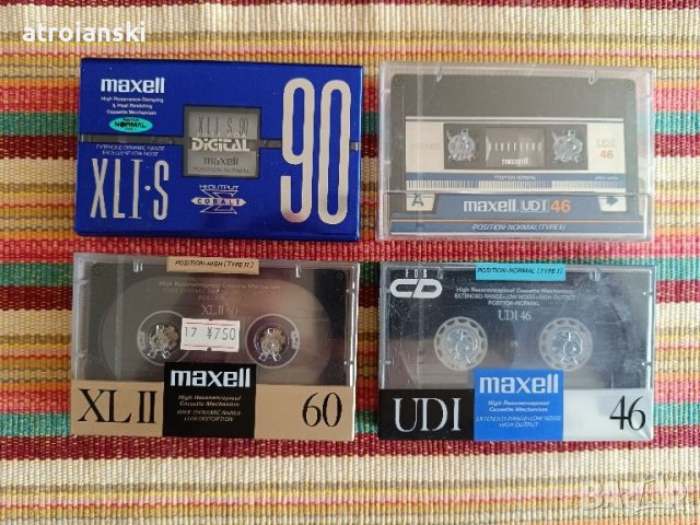 Аудио касети Maxell - JP , снимка 4 - Аудио касети - 45949522