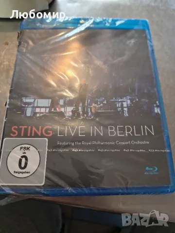 STING - НА ЖИВО В БЕРЛИН - BLU-RAY ДИСК - НОВ - ЗАПЕЧАТАН, снимка 2 - CD дискове - 49515799