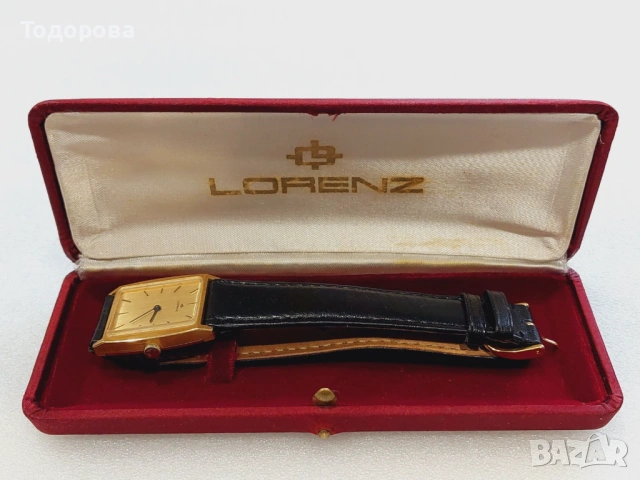 Швейцарски златен 18к часовник от 70те год. на 20 век.Злато 18 грама в 18к.Циферблат злато, снимка 3 - Мъжки - 53394988