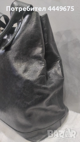 Дамска кожена чанта, снимка 6 - Чанти - 53622242