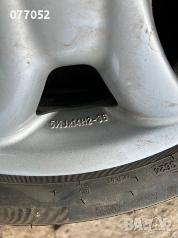 Алуминиеви джанти 14 цола, снимка 2 - Гуми и джанти - 53928853