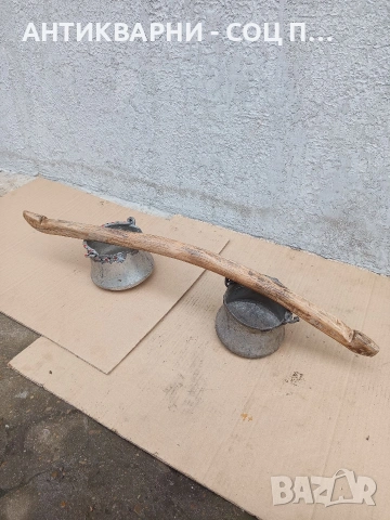 Комплект Соц Стара Ръчно Ковани Малки Медни Менчета С Кобилица. Номер 521., снимка 6 - Антикварни и старинни предмети - 53224988