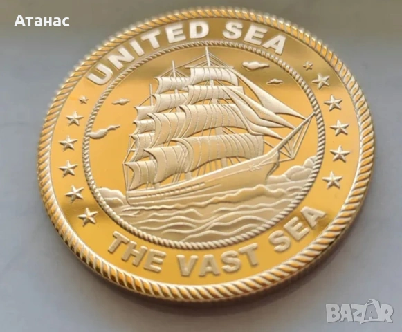 Сувенирна монета (плакет), снимка 2 - Нумизматика и бонистика - 53749879