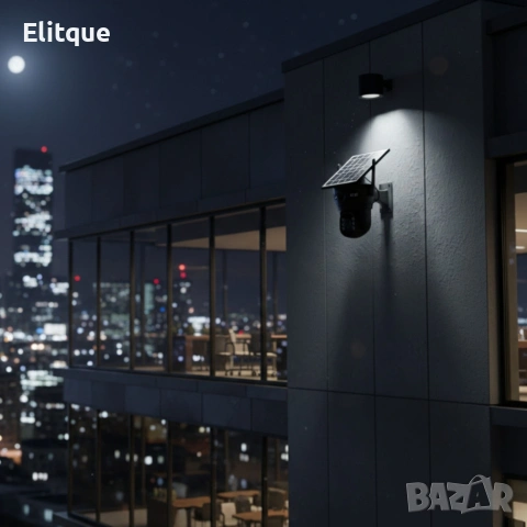 Соларна двойна камера LYLU 10 диода - ICsee за охрана, снимка 5 - Друга електроника - 53424559