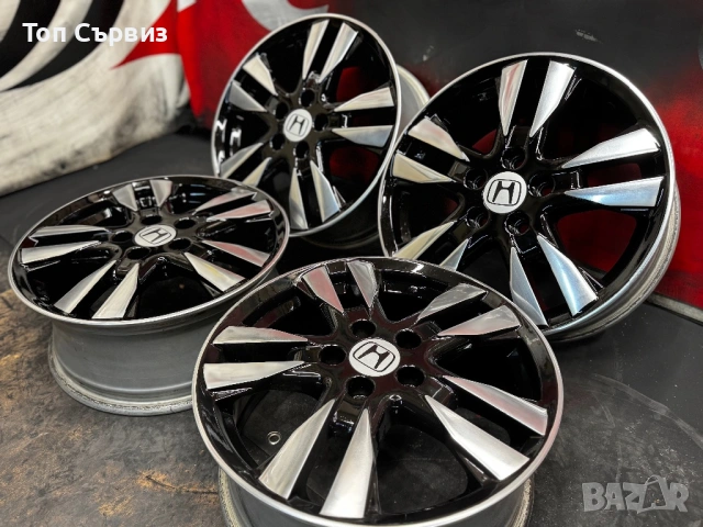Оригинални алуминиеви джанти за Хонда (Honda), 17 цола, 5х114,3, снимка 3 - Гуми и джанти - 53621710