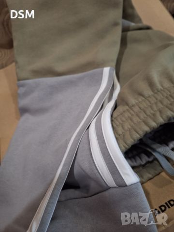 ново Долнище ESSENTIALS COLORBLOCK FLEECE PANTS Size L, снимка 10 - Спортни дрехи, екипи - 46184082