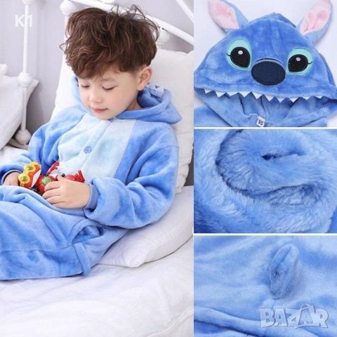 Детски костюм Стич, Лило и стич детски гащеризон, Stitch костюм, снимка 4 - Други - 53044471