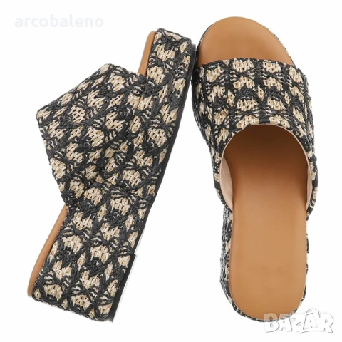 Дамски сандали на платформа, 2цвята , снимка 10 - Сандали - 50921348