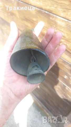 СТАР БРОНЗОВ ЧАН ЗВЪНЕЦ ХЛОПКА ТЮМБЕЛЕК , снимка 2 - Антикварни и старинни предмети - 50459431