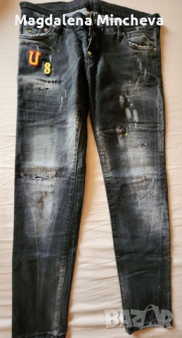 Дамски дънки Dsquared , снимка 2 - Дънки - 53274969