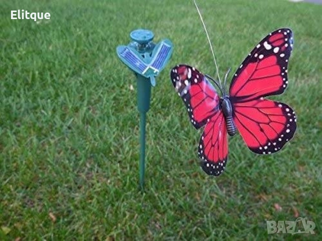 Декоративна пеперуда със соларно активиране, снимка 4 - Други стоки за дома - 52862546