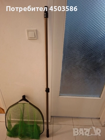 Кеп със силиконова мрежа - 2,2м , снимка 2 - Въдици - 52506866