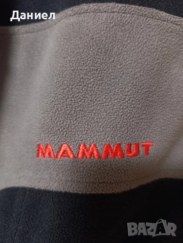 Поларено горнище с цип Mammut , снимка 3 - Спортни дрехи, екипи - 52486224