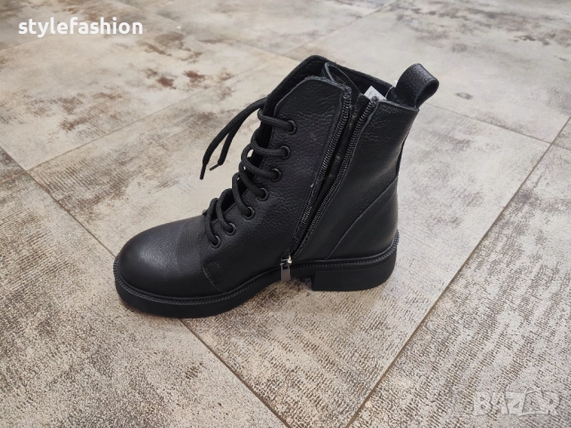 Доставка преди Коледа!Бити от естествена кожа с топъл фин хастар от естествена вълна /08, снимка 3 - Дамски боти - 52850099