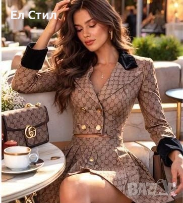 🩷Дамски комплект, пола и сако НА ЕДРО , снимка 2 - Комплекти - 53643874