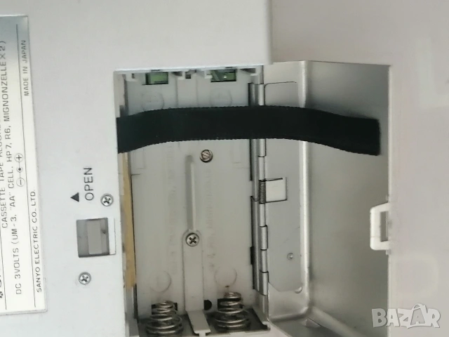 Ретро, диктофон SANYO TCR 2500, снимка 7 - Радиокасетофони, транзистори - 54098216