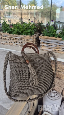 ръчно плетени чанти, снимка 5 - Чанти - 52151931