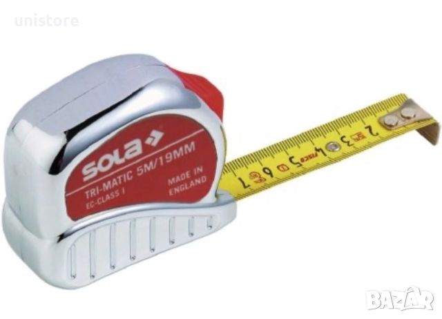 Ролетка Sola TM 5 TRI Matic, 5м, снимка 2 - Други машини и части - 46393148