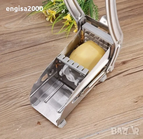 Преса за картофи с две сменяеми приставки за рязане от неръждаема стомана, снимка 7 - Други - 50837996