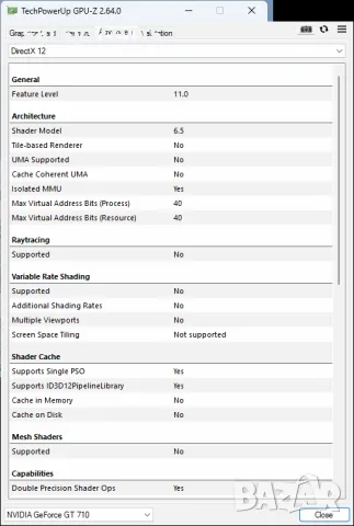 Видео карта NVidia GeForce Asus GT710 HDMI 2048MB GDDR3 64bit PCI-E, снимка 14 - Видеокарти - 49394431