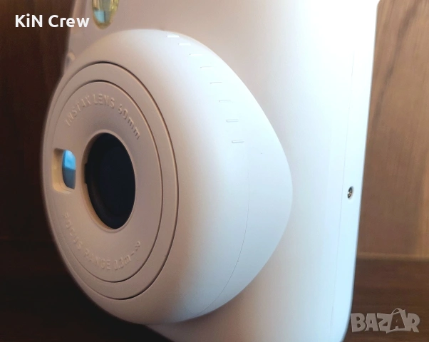 Fujifilm Instax Mini 12 camera (Clay white) + plastic shell, EVA case, снимка 9 - Фотоапарати - 53858348