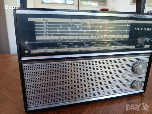 VEF 206 Радио, снимка 2 - Радиокасетофони, транзистори - 50143889