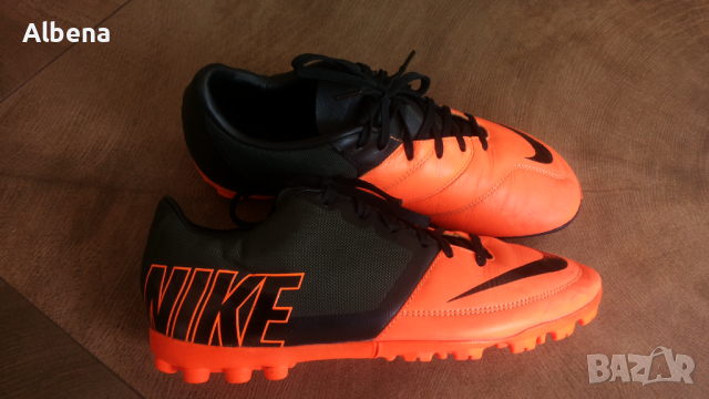 NIKE Astro Turf Leather Football Boots Размер EUR 40 / UK 6 стоножки за футбол 141-14-S, снимка 1 - Спортни обувки - 45063593